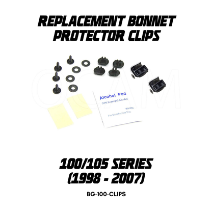Replacement Bonnet Protector Clips For Toyota Landcruiser 100/105 Series 1998-07