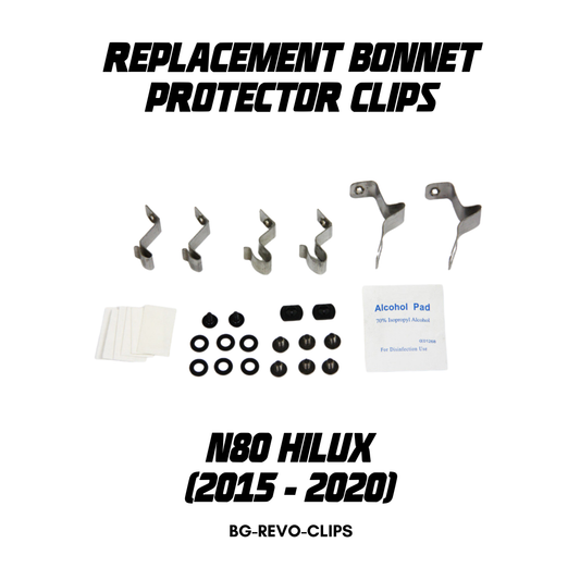 Replacement Bonnet Protector Clips For Toyota Hilux N80 2015- 2020