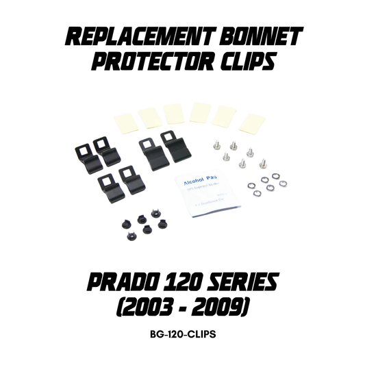 Replacement Bonnet Protector Clips for Toyota Landcruiser Prado 120 Series 2003 - 2009