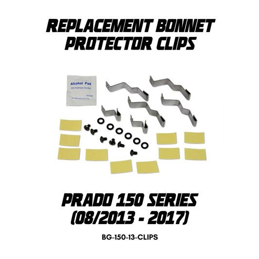 Replacement Bonnet Protector Clips for Toyota Landcruiser Prado 150 Series Aug 2013 - 2017