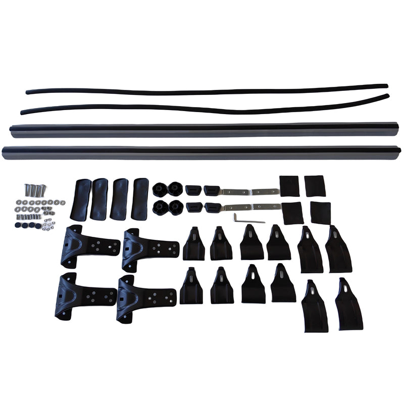 1450mm Roof Racks Aluminium Cross Bars (Adjustable) - Suitable For Toyota Hilux Landcruiser