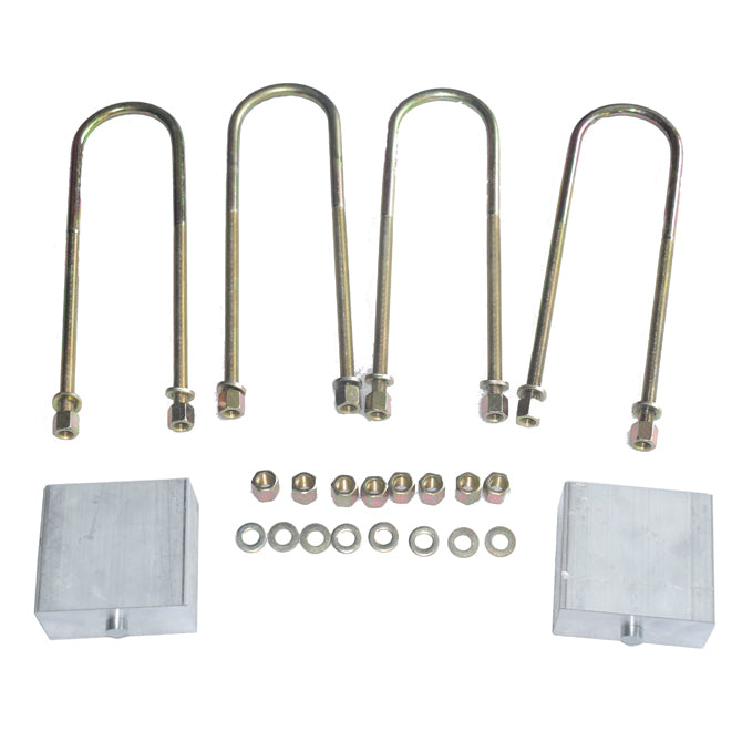 4" 100mm Lowering Blocks Lowered Kit - Suitable For Toyota Hilux 2WD 16mm Pin