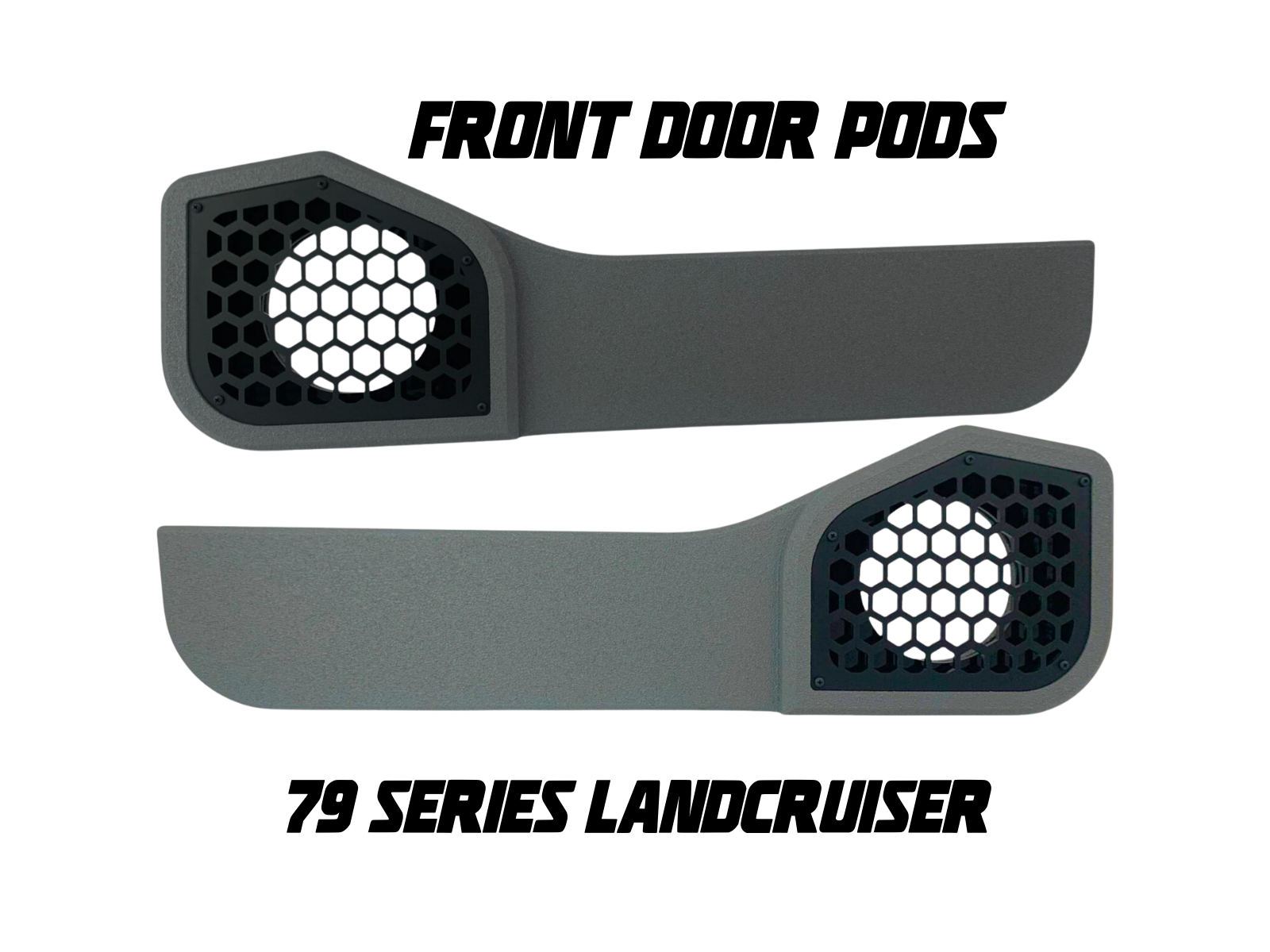 Front door pods for 79 series Landcruiser car audio car speaker 