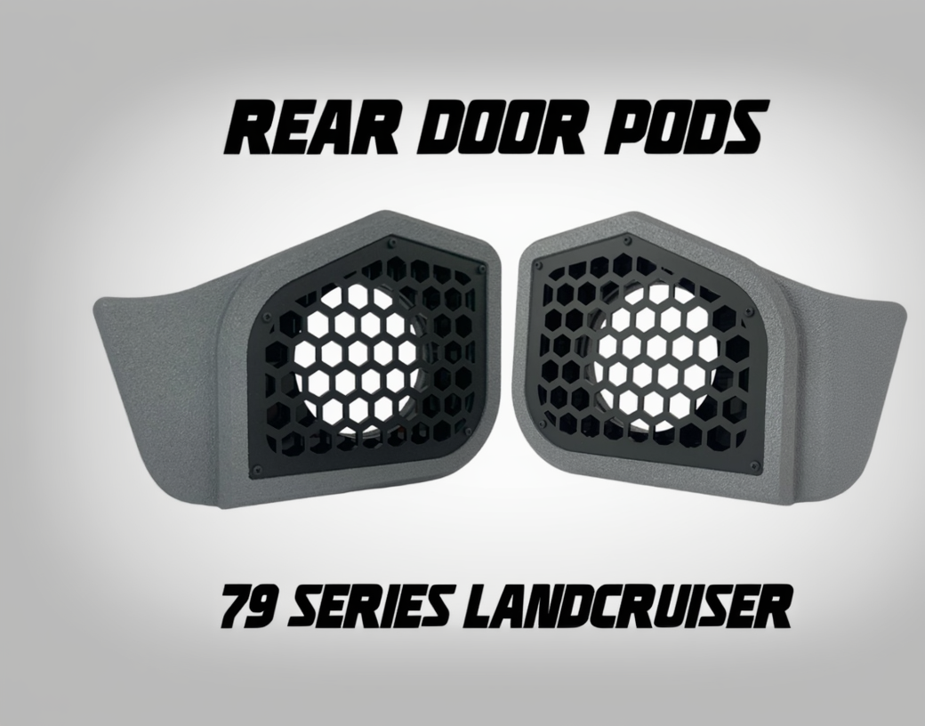 Zeroflex Tough Door Pods for 79 Series Landcruiser