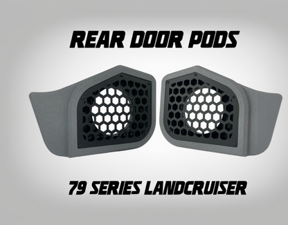 Zeroflex Tough Door Pods for 79 Series Landcruiser