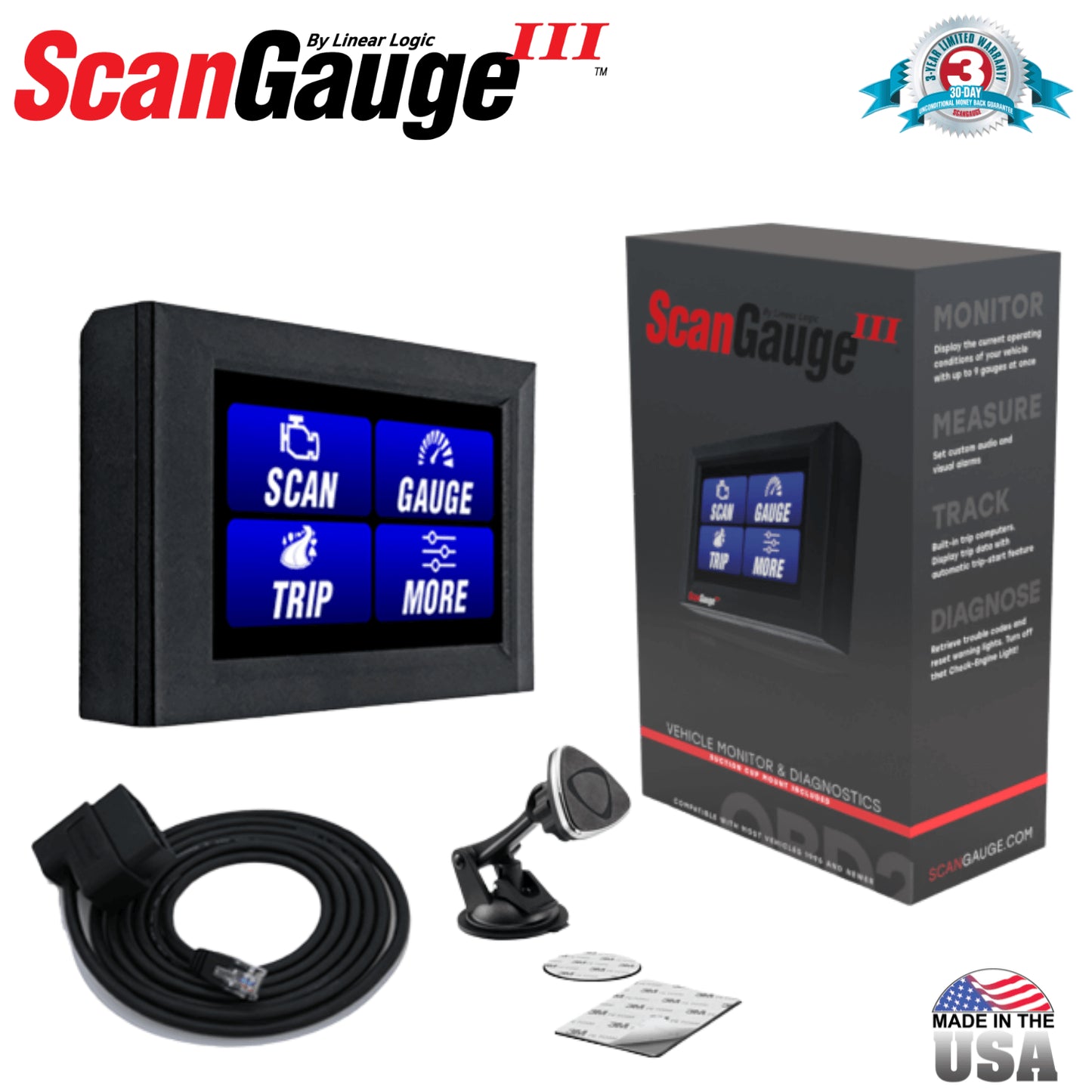 Scangauge III - Digital Vehicle Gauge