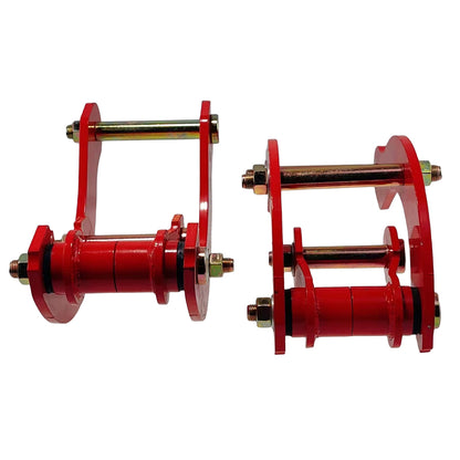 2'' Rear Leaf Extended Double G Shackle Leveling Lift Kit - Suitable for Toyota Hilux 2006-2014