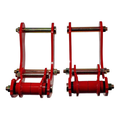 2'' Rear Leaf Extended Double G Shackle Leveling Lift Kit - Suitable for Toyota Hilux 2006-2014