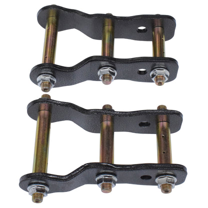 Rear Lift Shackles 2" (Pair) - Suitable For Toyota Hilux Vigo KUN GGN (2005-2015)