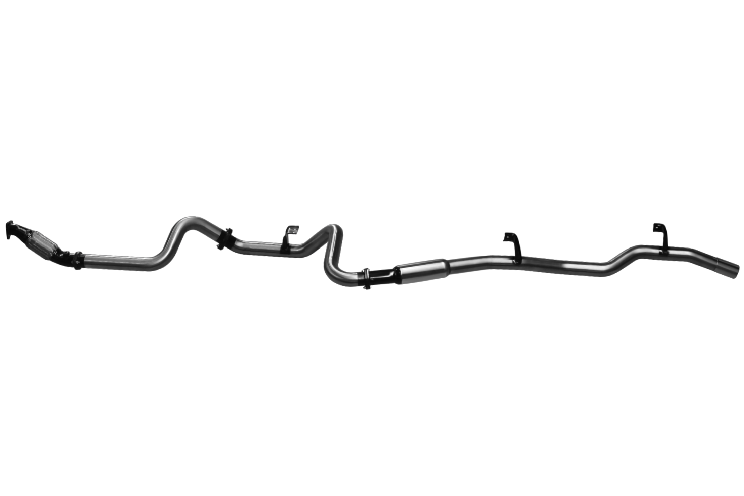 Manta Exhaust System - LandCruiser VDJ79 Single Cab 4.5L V8 2007-2016 - SSMKTY0008