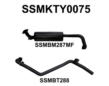 Manta Exhaust System - LandCruiser HZJ80 4.2L 1HZ Diesel Wagon