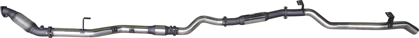Manta Exhaust System - LandCruiser VDJ79 Dual Cab 4.5L V8 DPF Oct 2016-On - SSMKTY0125