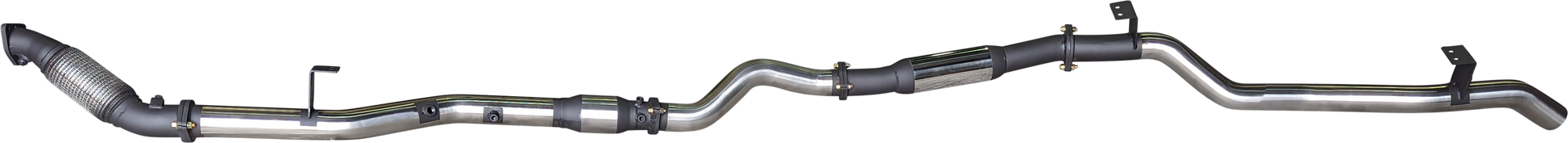 Manta Exhaust System - LandCruiser VDJ79 Dual Cab 4.5L V8 DPF Oct 2016-On - SSMKTY0125