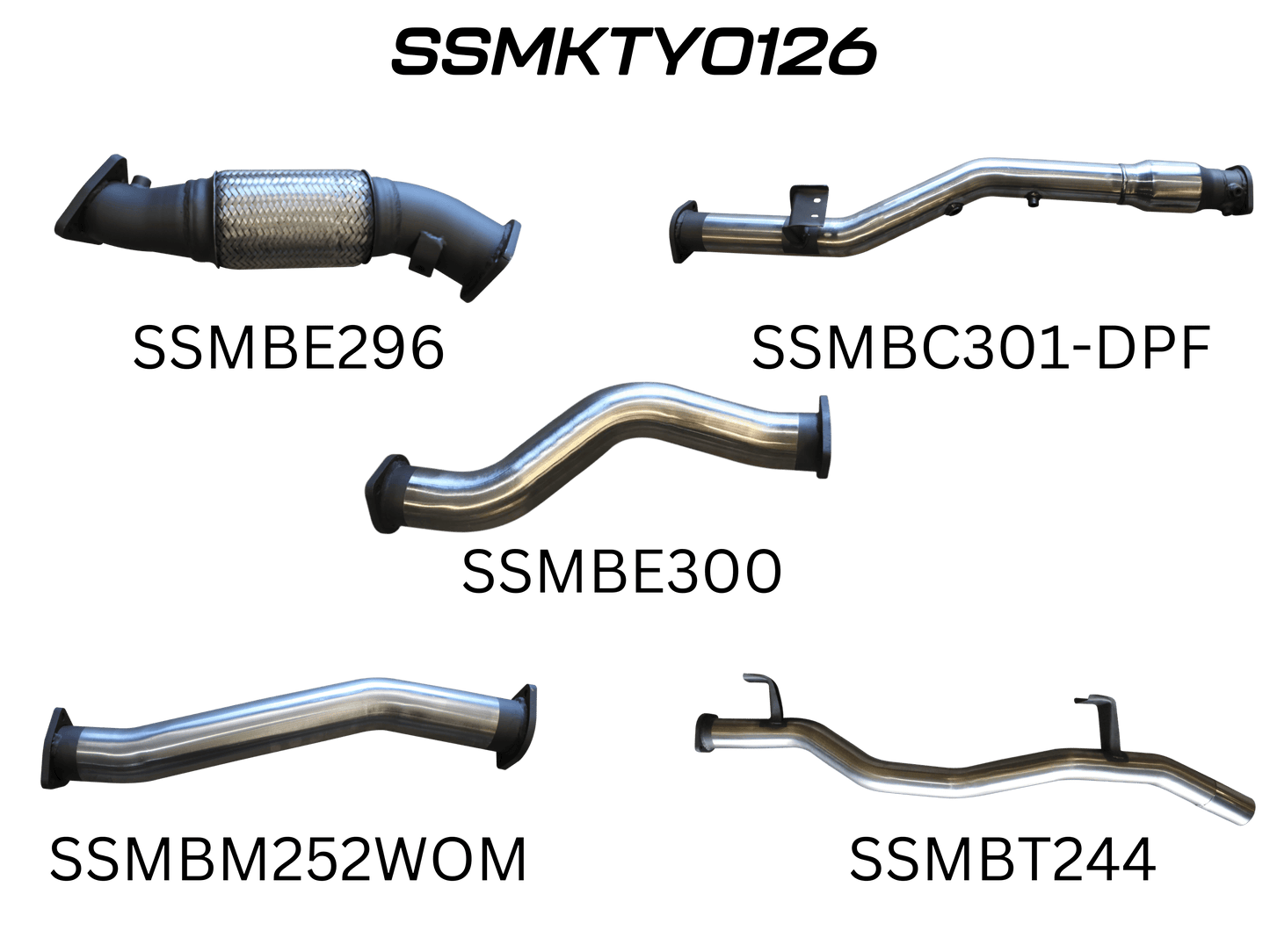 Manta Exhaust System - LandCruiser VDJ79 Dual Cab 4.5L V8 DPF Oct 2016-On - SSMKTY0126