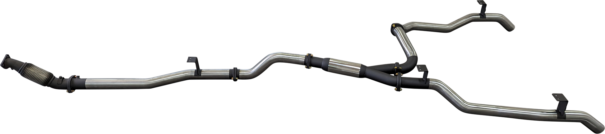 Manta Exhaust System - LandCruiser VDJ79 Dual Cab 4.5L V8 DPF Oct 2016-On - SSMKTY0132