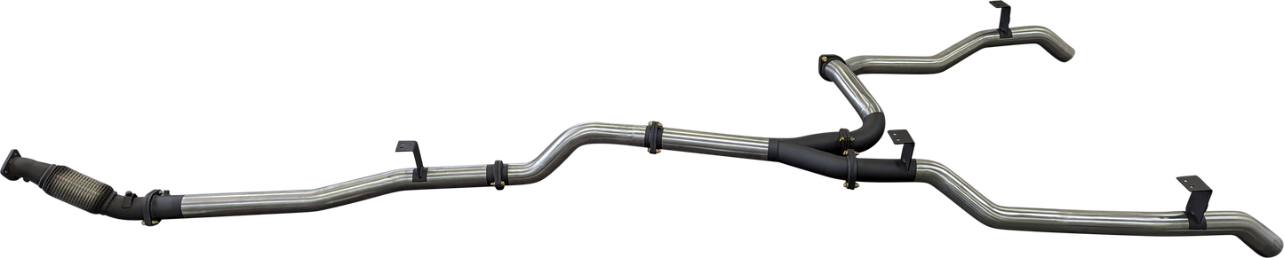 Manta Exhaust System - LandCruiser VDJ79 Dual Cab 4.5L V8 DPF Oct 2016-On - SSMKTY0133