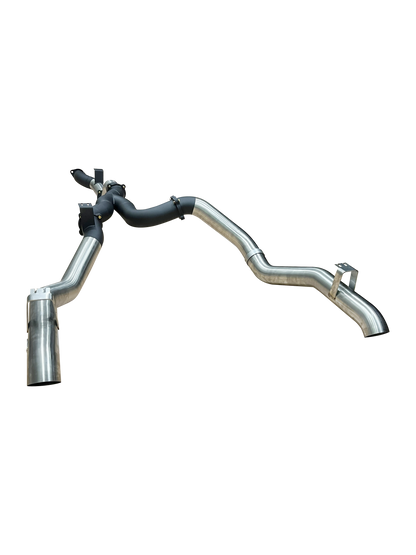 Manta Exhaust System - LandCruiser VDJ79 Dual Cab 4.5L V8 DPF Oct 2016-On - SSMKTY0220