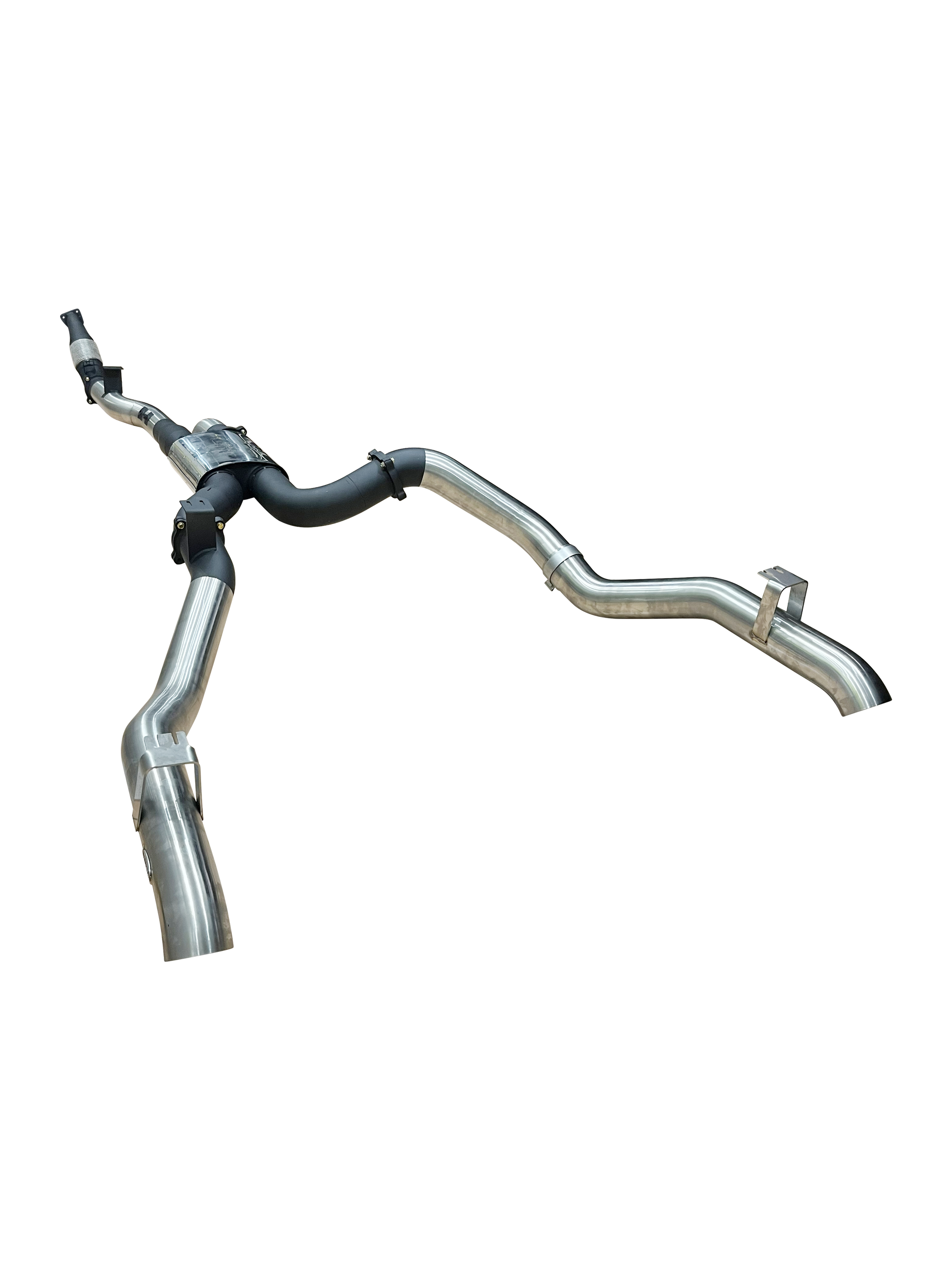 Manta Exhaust System - LandCruiser VDJ79 Dual Cab 4.5L V8 DPF Oct 2016-On - SSMKTY0221