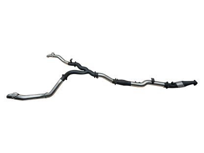 Manta Exhaust System - LandCruiser VDJ79 Dual Cab 4.5L V8 DPF Oct 2016-On - SSMKTY0222