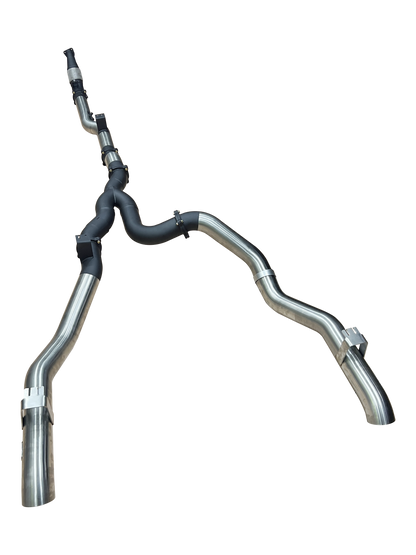 Manta Exhaust System - LandCruiser VDJ79 Dual Cab 4.5L V8 DPF Oct 2016-On - SSMKTY0224
