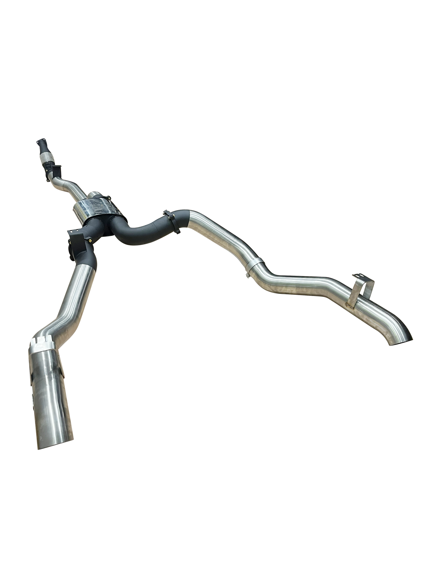 Manta Exhaust System - LandCruiser VDJ79 Dual Cab 4.5L V8 2012-2016 - SSMKTY0227