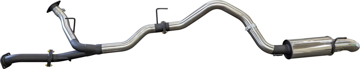 Manta Exhaust System - LandCruiser VDJ200 4.5L V8 Twin Turbo Diesel Wagon (with DPF) Oct 2015-2021