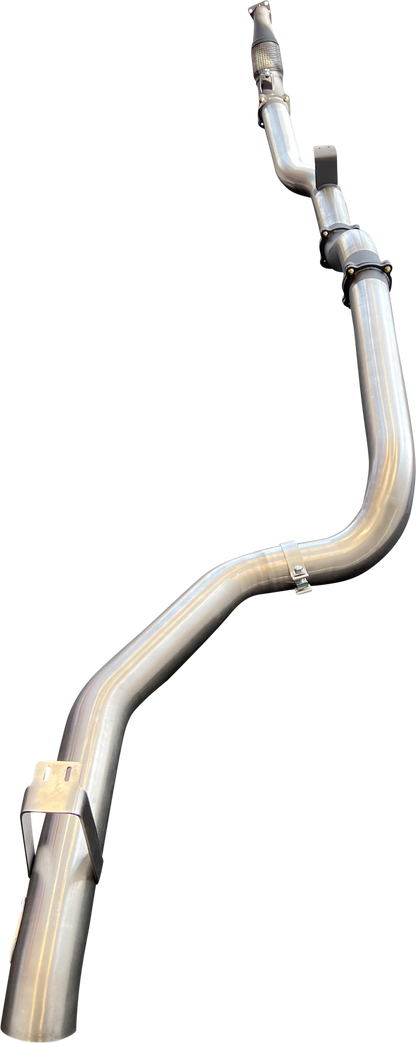 Manta Exhaust System - LandCruiser VDJ79 Superior Engineering Coil Conversion 2016-On