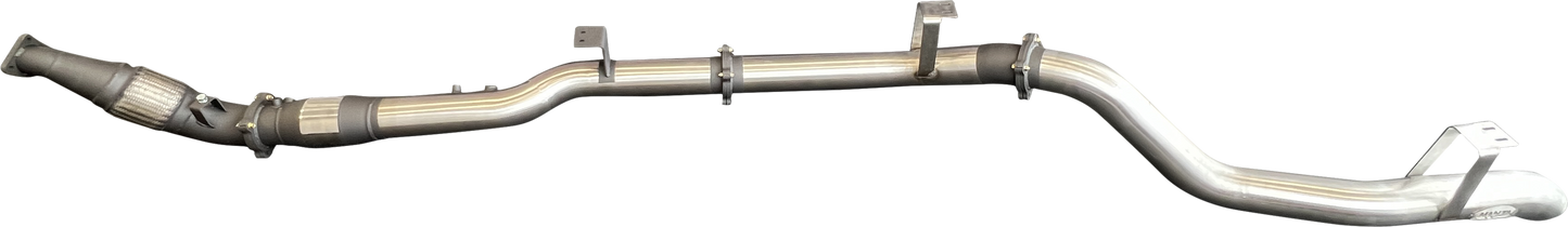 Manta Exhaust System - LandCruiser VDJ76 Wagon 4.5L V8 DPF Oct 2016-On - SSMKTY0369