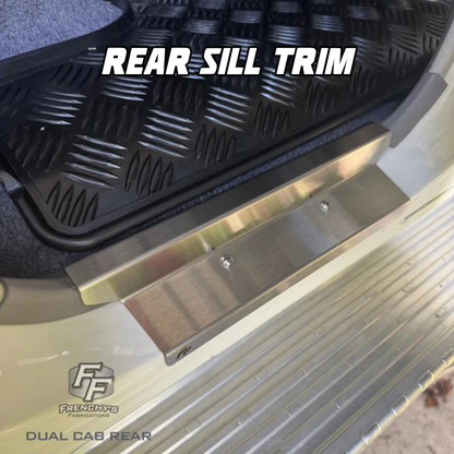 Stainless Steel Sill Trims - Suitable for use with 70 Series LandCruiser