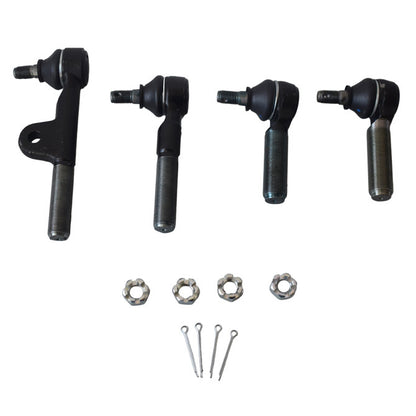 Steering Tie Rod End Kit Relay Rod Set- Suitable for Landcruiser 80 Series HZJ80R HDJ80R