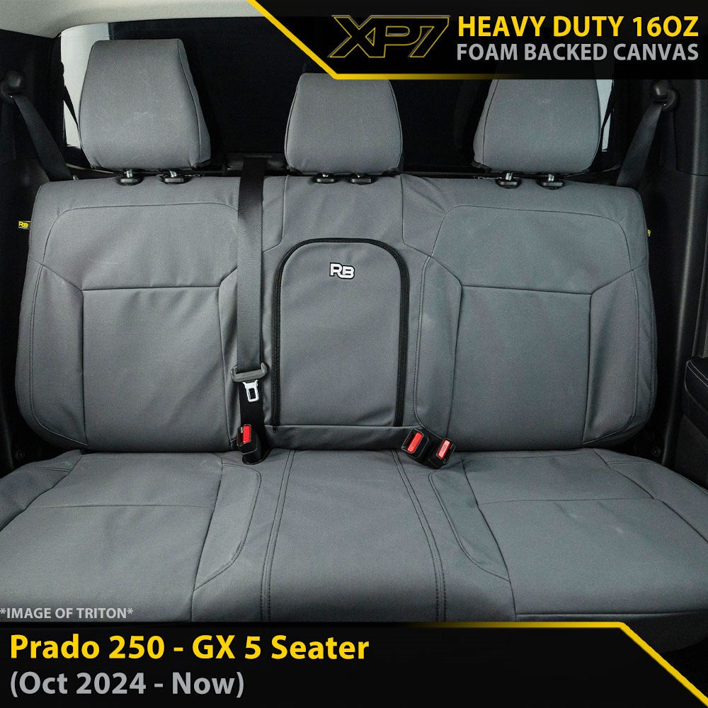 Razorback 4x4 - Toyota Prado 250 - GX - XP7 Heavy-Duty Canvas 2nd Row ...