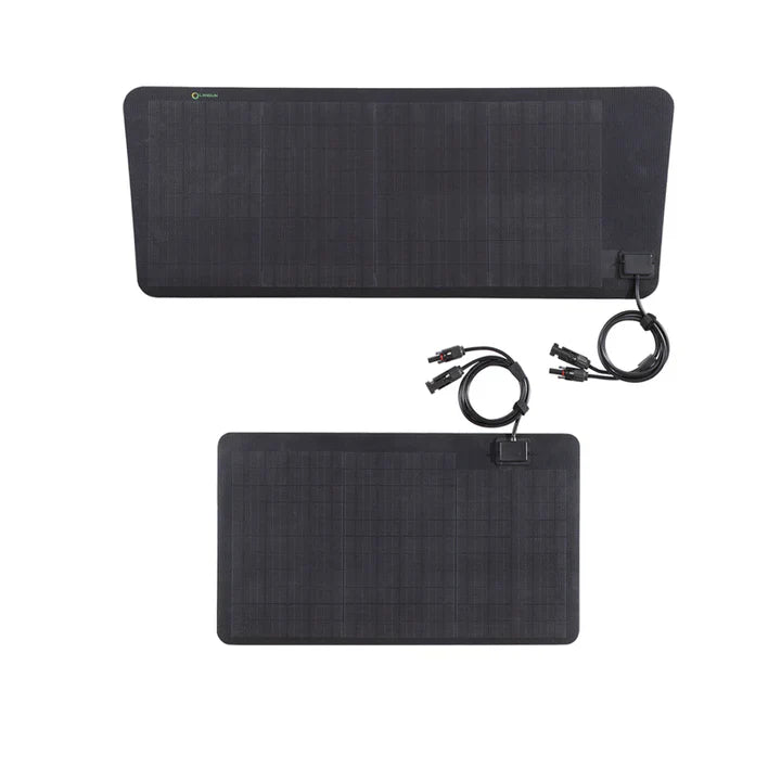 65W Bonnet Solar Panel - Suitable for Toyota Landcruiser 70 Series (VDJ78 & VDJ79) 65-Watt (35 & 30)