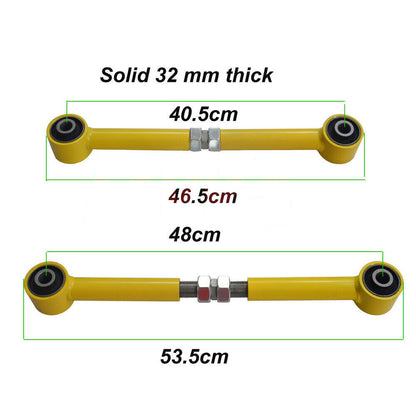 Adjustable Upper Trailing Arms (Pair) - Suitable For Toyota Landcruiser 80 Series & 105 Series HDJ80 FZJ80 HZJ80 HZJ105 FZJ105