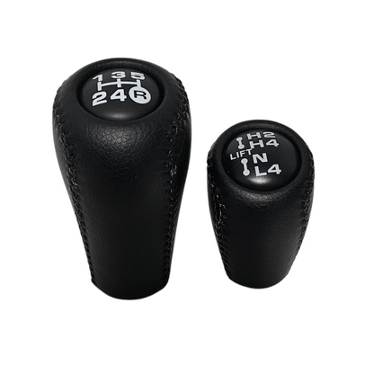 Leather Gear Knobs - Suitable for use with 70 Series LandCruiser