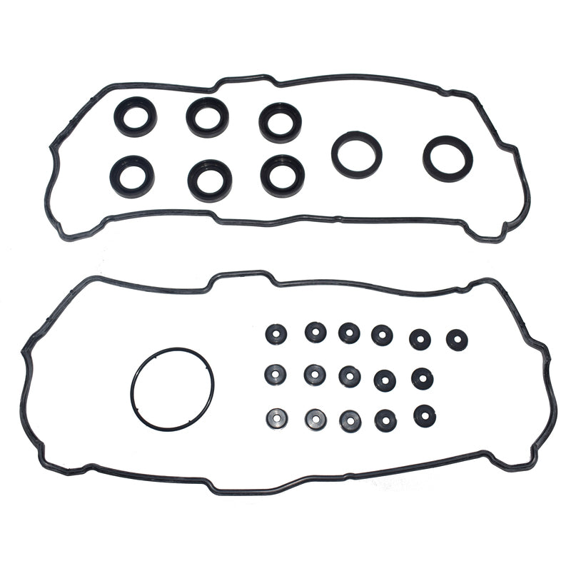 Rocker Valve Tappet Cover Gasket Set (Pair) - Suitable For Toyota Landcruiser Prado VZJ95 V6 5VZ-FE 3.4L (1996-2002)