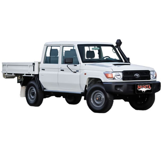 Manta Exhaust System - LandCruiser VDJ79 Dual Cab 4.5L V8 2012-2016