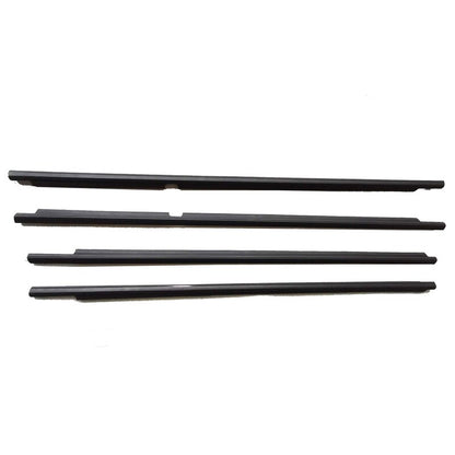 Window Mould Belt Weather Strip Set (4pc) - Suitable For Toyota Landcruiser 100 Series & 105 Series FZJ/HDJ/HZJ/UZJ (1998-2007)