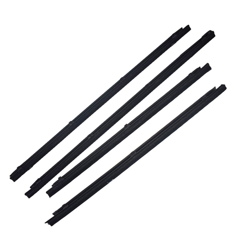 Outer Door Belt Weatherstrip Set (4pce) - Suitable For Toyota Hilux LN85 (1989-1997)