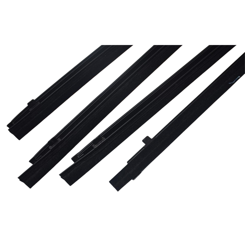 Outer Door Belt Weatherstrip Set (4pce) - Suitable For Toyota Hilux LN85 (1989-1997)