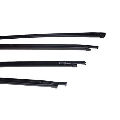 Outer Door Belt Weatherstrip Set (4pce) - Suitable For Toyota Hilux LN85 (1989-1997)