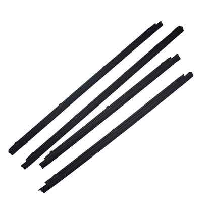 Outer Door Belt Weatherstrip Set (4pce) - Suitable For Toyota Hilux LN85 (1989-1997)