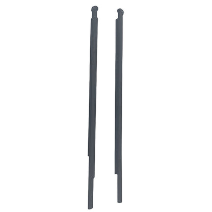 Window Door Belt Moulding Seal Set (4Pce) - Suitable For Toyota Hilux Revo Dual Cab 4-Door (2015-2021)