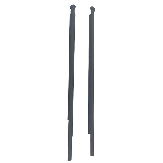 Window Door Belt Moulding Seal Set (4Pce) - Suitable For Toyota Hilux Revo Dual Cab 4-Door (2015-2021)