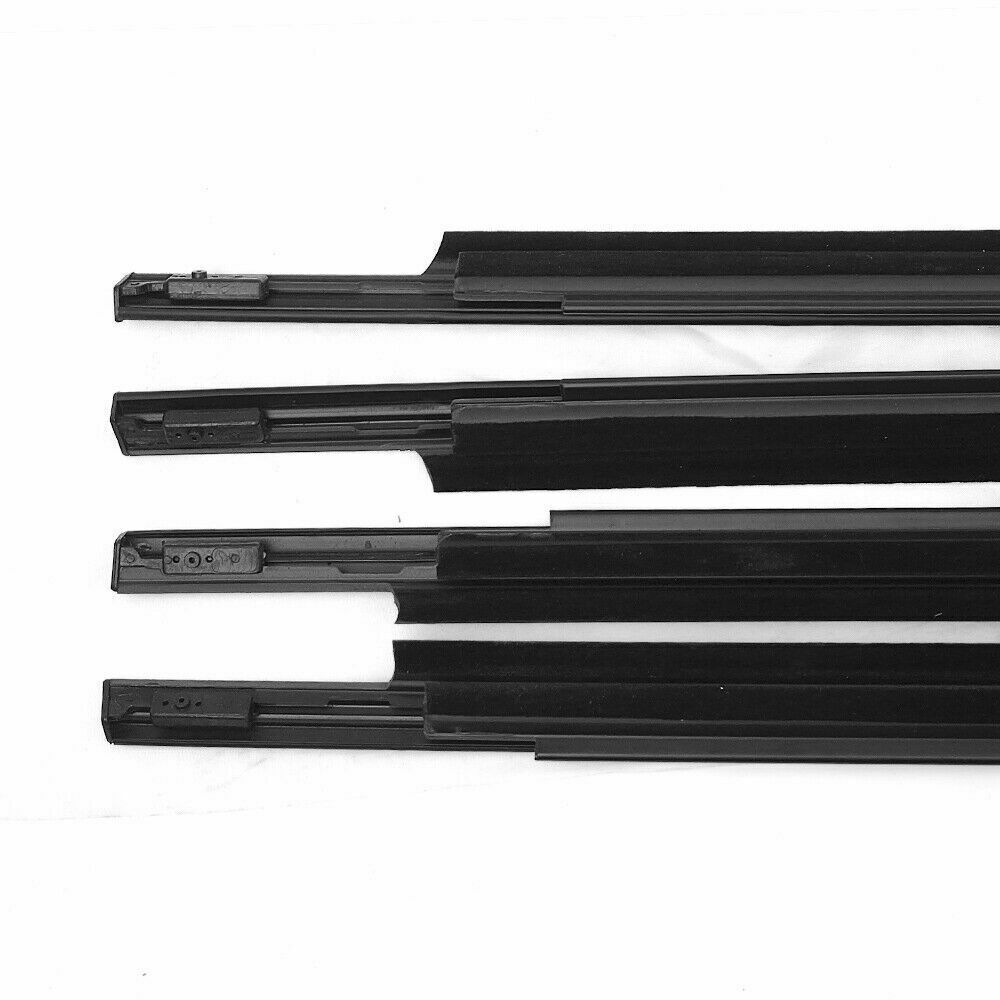 4pcs Weatherstrip Moulding Trims - Suitable  For Toyota Land Cruiser Prado 120 Series 03-09