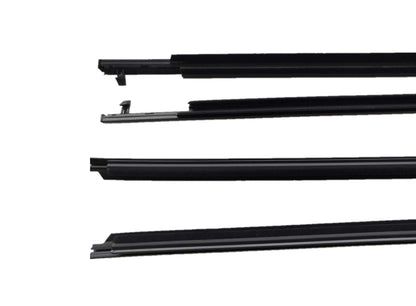 Window Glass Moulding Trim Set (4pc) - Suitable For Toyota Landcruiser Prado 150 Series (2009-2018)