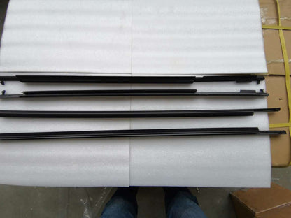 Window Glass Moulding Trim Set (4pc) - Suitable For Toyota Landcruiser Prado 150 Series (2009-2018)