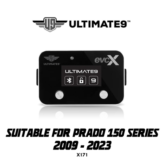 Ultimate9 evcX Throttle Controller - Suitable for TOYOTA PRADO 2009 - 2023 (J150)