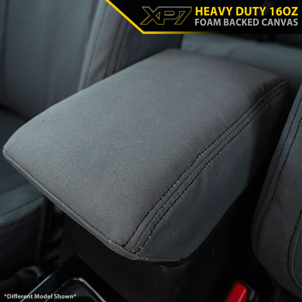 Razorback 4x4 - Toyota Prado 250 - XP7 Heavy-Duty Canvas Console Lid Cover (Made to Order)