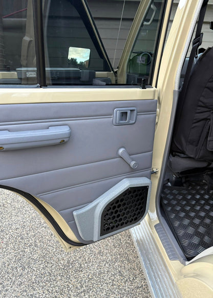 Zeroflex Tough Door Pods for 79 Series Landcruiser - Rear