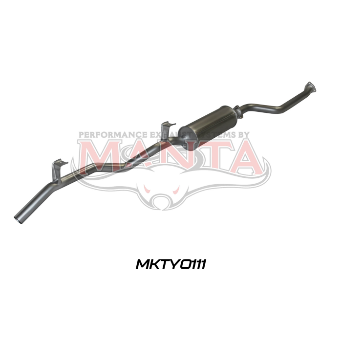 Manta Exhaust System - LandCruiser HJ75 4.0L 2H Diesel Ute & Troop Carrier - MKTY0038